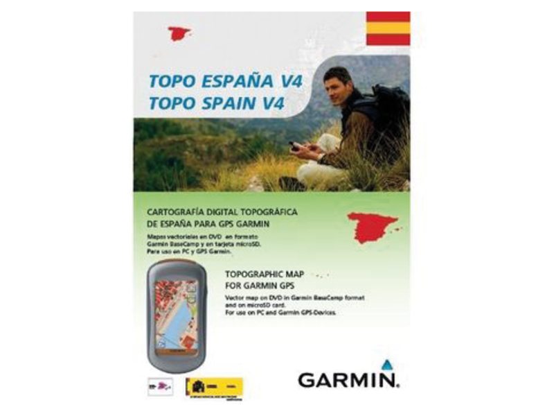 NAVDL GARMIN TOPO SPANJE V5 PRO DVD & MICROSD