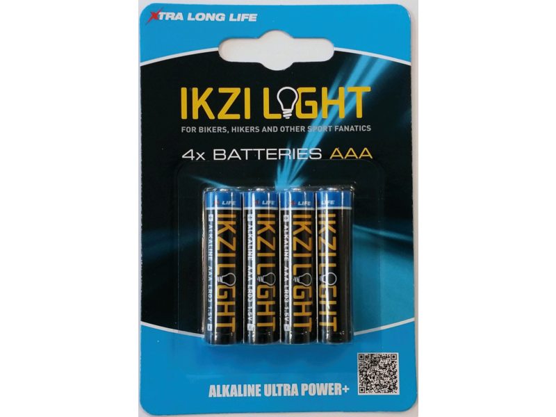 BATT IKZI ENERGY PENLITE LR03 AAA ALKALINE ULTRA POWER (4)