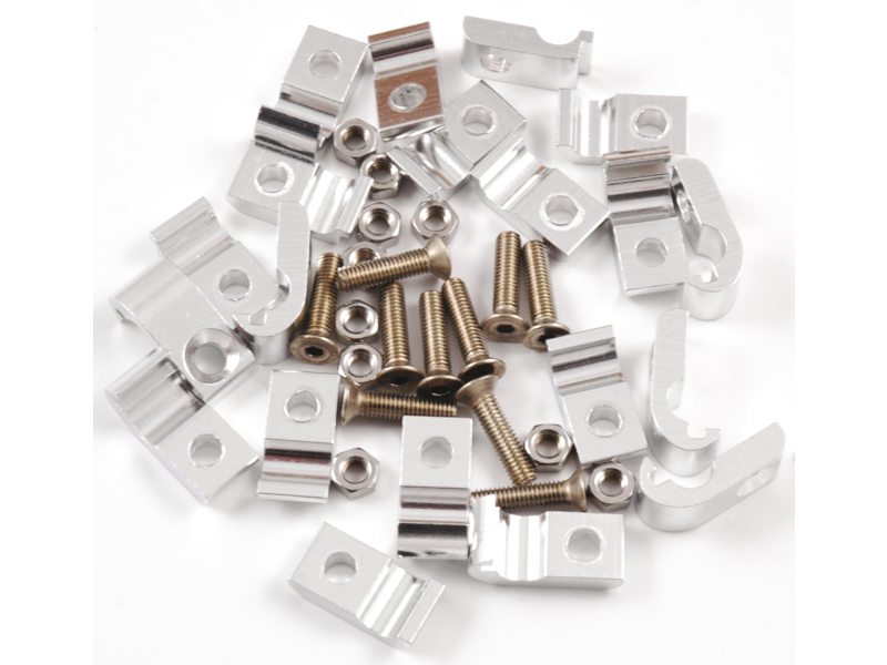 Cordo montageklem voordrager alu met moer en bout