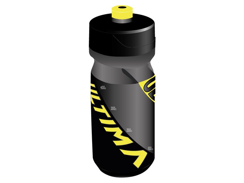 Ultima bidon 600ml smoke black yellow printing