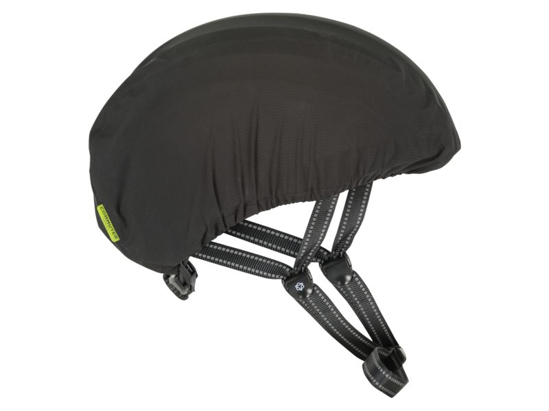 Agu compact rain helmet cover commuter black one s