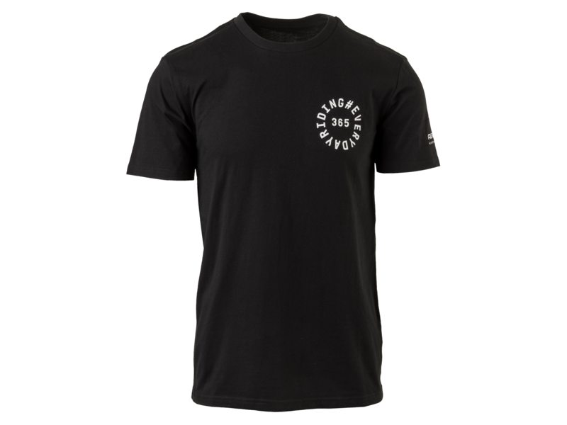 Agu tee #everydayriding 365 black l