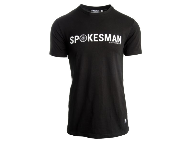 Agu tee spokesman black xs