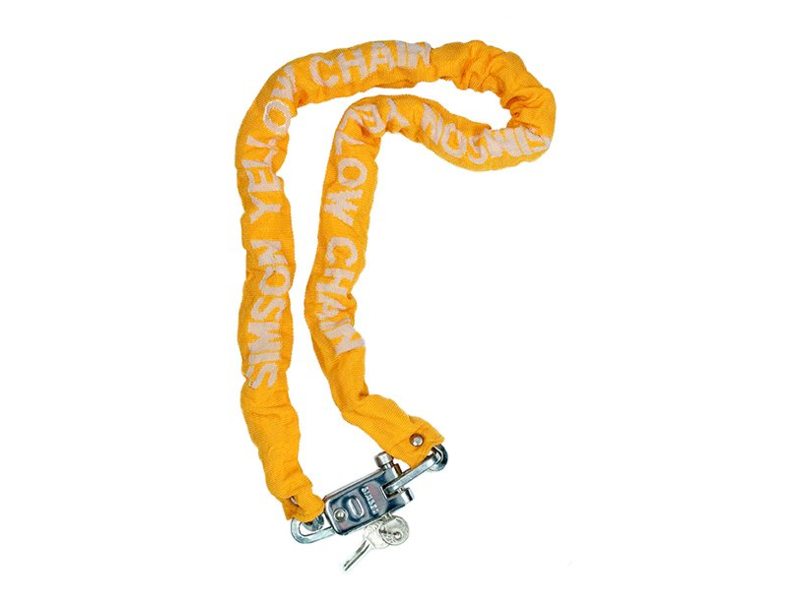 Simson kettingslot yellow xl 120cm/7mm vierkante s